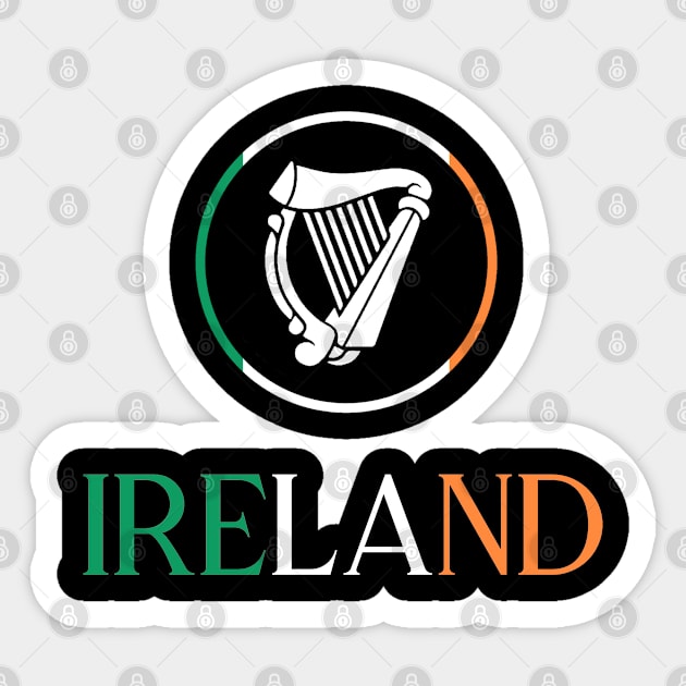 Ireland Irish Sticker by VRedBaller